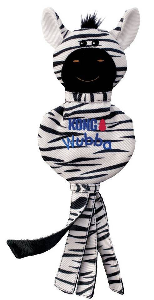 ΠΑΙΧΝΙΔΙ KONG WUBBA NO STUFF ZEBRA ΑΣΠΡΟ-ΜΑΥΡΟ LG