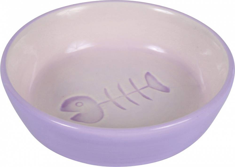 ΠΙΑΤΟ TRIXIE CERAMIC BOWL FISHBONE ΜΩΒ (200 ML) TRIXIE