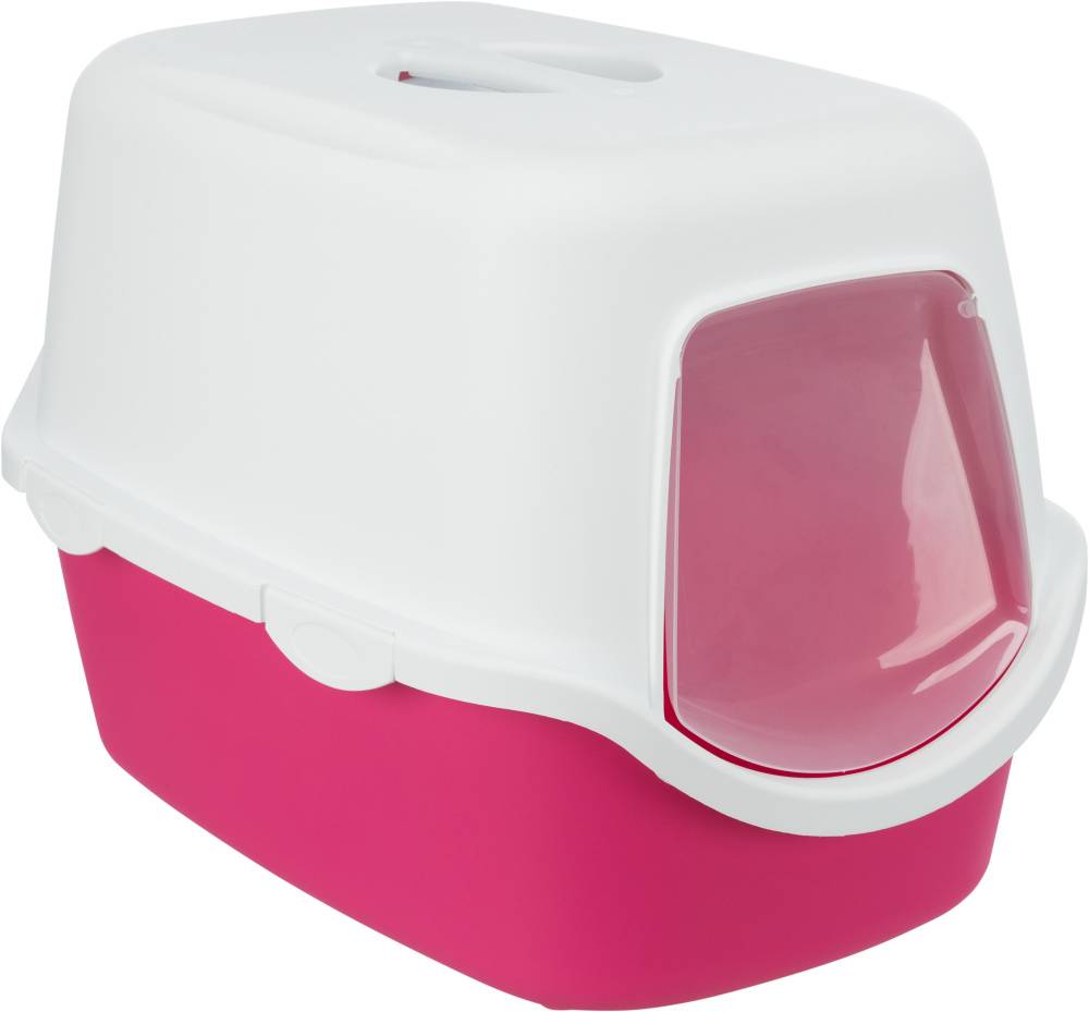ΤΟΥΑΛΕΤΑ TRIXIE VICO LITTER TRAY ΡΟΖ 40X40X56CM TRIXIE