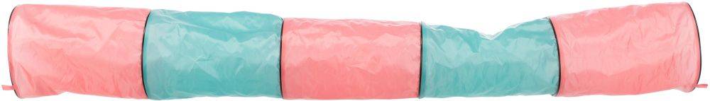 TRIXIE ΤΟΥΝΕΛ ΓΙΑ ΚΟΥΝΕΛΙΑ TRIXIE ΡΟΖ/ΓΑΛΑΖΙΟ 18X130CM