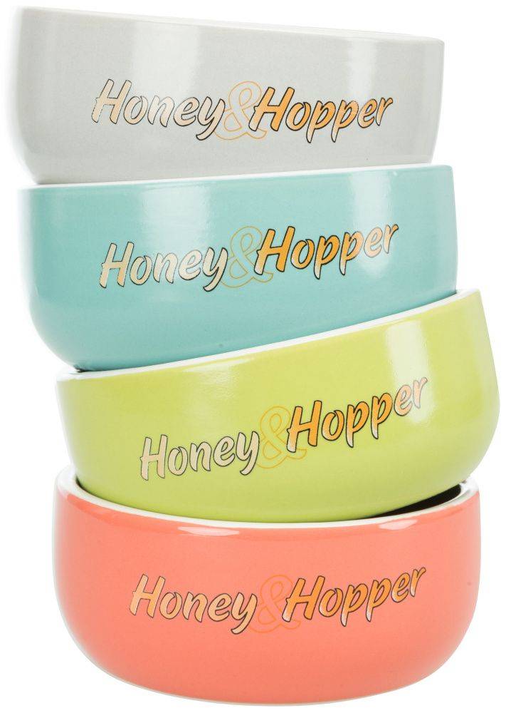 TRIXIE ΜΠΟΛ TRIXIE HONEY - HOPPER CERAMIC ΓΚΡΙ 250ML