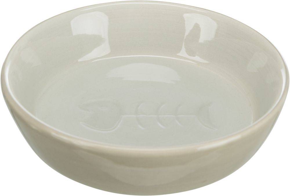 ΠΙΑΤΟ TRIXIE CERAMIC BOWL FISHBONE ΓΚΡΙ (200 ML) TRIXIE