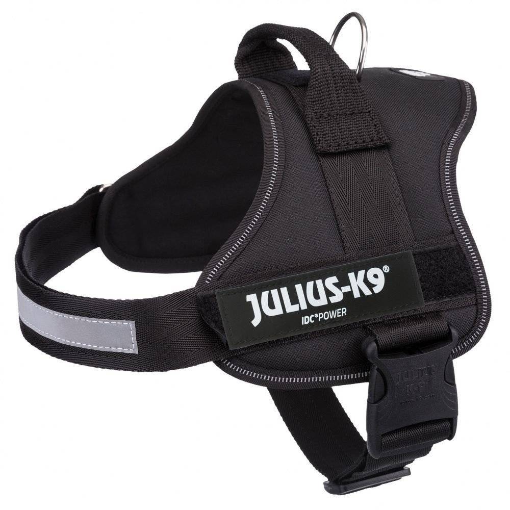 ΣΑΜΑΡΑΚΙ TRIXIE JULIUS K9 POWERHARNESS ΜΑΥΡΟ L