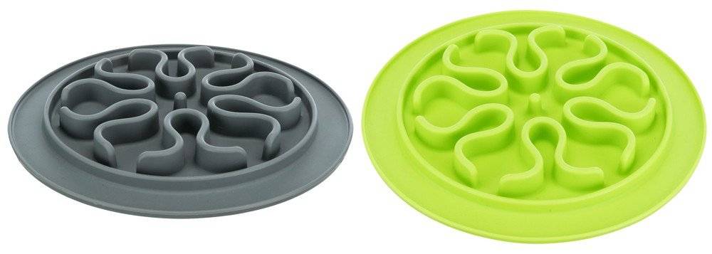 ΔΙΣΚΟΣ ΣΙΛΙΚΟΝΗΣ TRIXIE ΑΡΓΟΥ ΤΑΪΣΜΑΤΟΣ ΓΑΛΑΖΙΟ 24CM TRIXIE