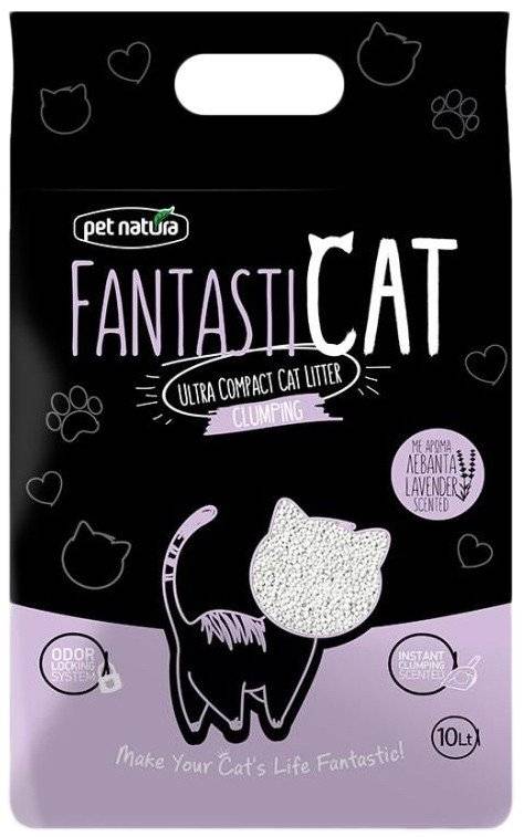 ΑΜΜΟΣ PET NATURA FANTASTICAT ΣΥΓΚΟΛΛΗΤΙΚΗ ΜΕ ΑΡΩΜΑ ΛΕΒΑΝΤΑ 10LT PET NATURA