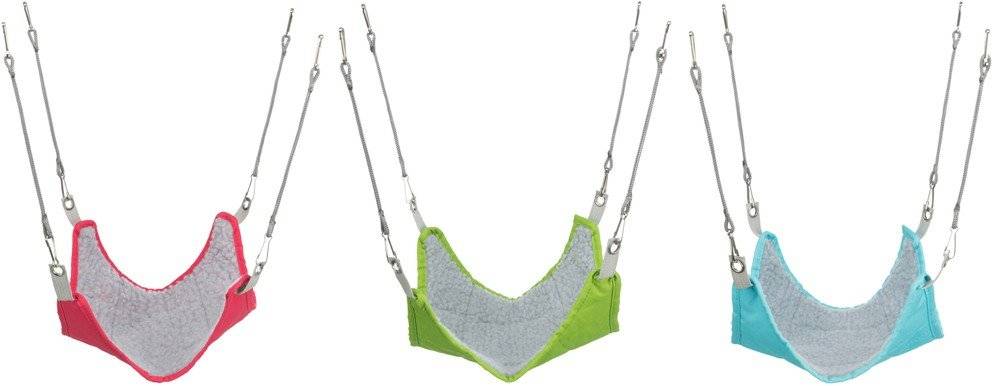 ΑΙΩΡΑ TRIXIE ΓΙΑ ΧΑΜΣΤΕΡ ΚΑΙ ΠΟΝΤΙΚΙΑ ΡΟΖ 18X18CM TRIXIE