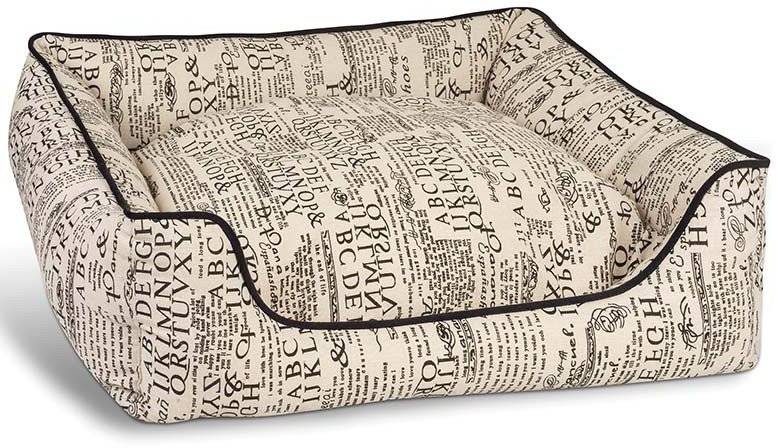 ΚΡΕΒΑΤΙ ΣΚΥΛΟΥ GLEE LETTERS 70X60X18CM