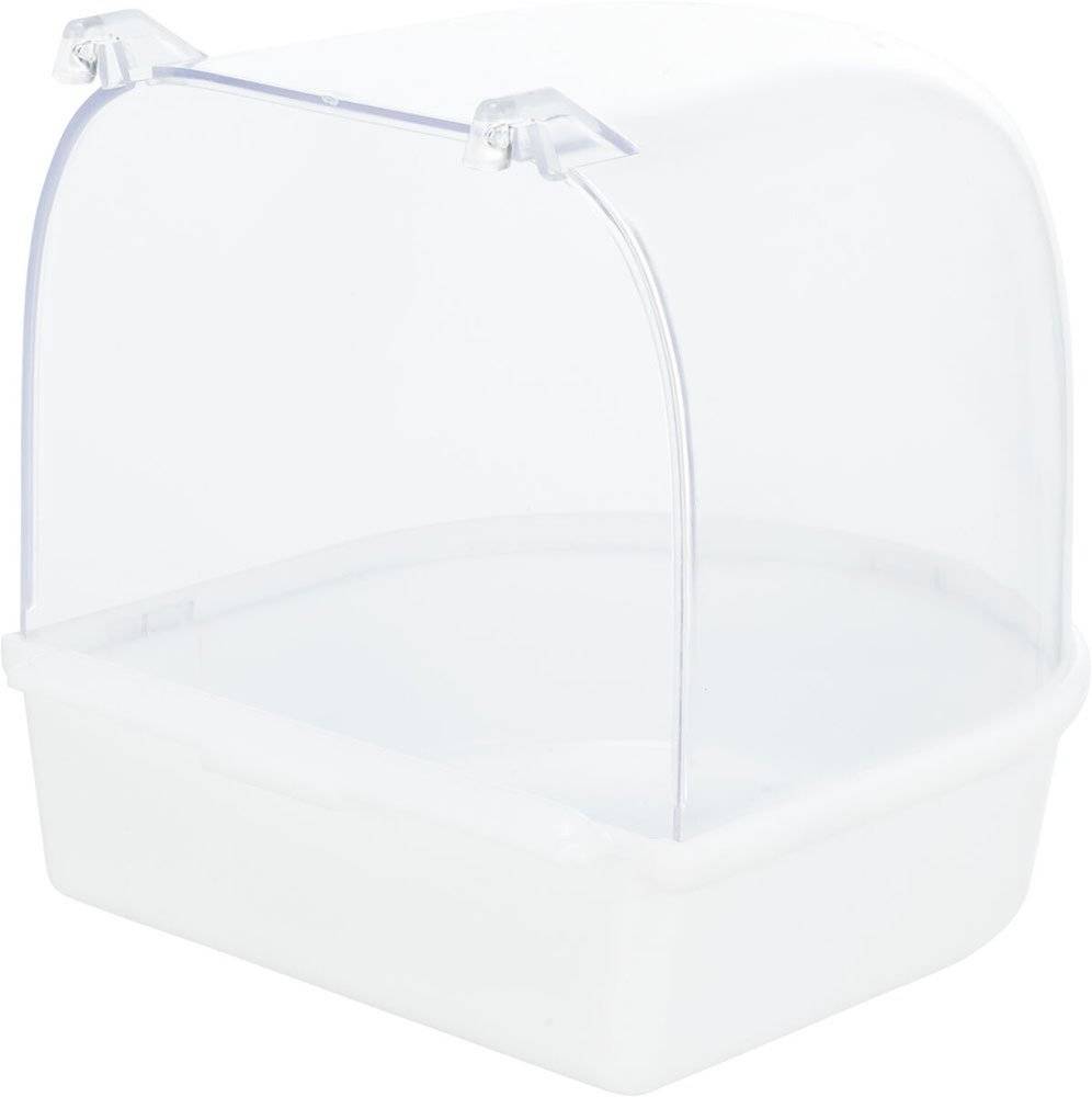 ΜΠΑΝΙΕΡΑ ΠΟΥΛΙΩΝ TRIXIE ΗΜΙΚΥΚΛΙΟ ΛΕΥΚΟ 12Χ12Χ12CM TRIXIE