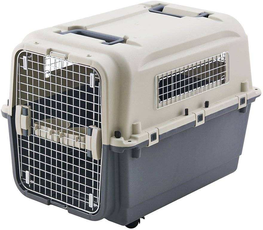 ΚΛΟΥΒΙ ΜΕΤΑΦΟΡΑΣ GLEE "ICARUS" ΜΕ ΡΟΔΕΣ ΓΚΡΙ 89.2X60.5X73.8CM GLEE