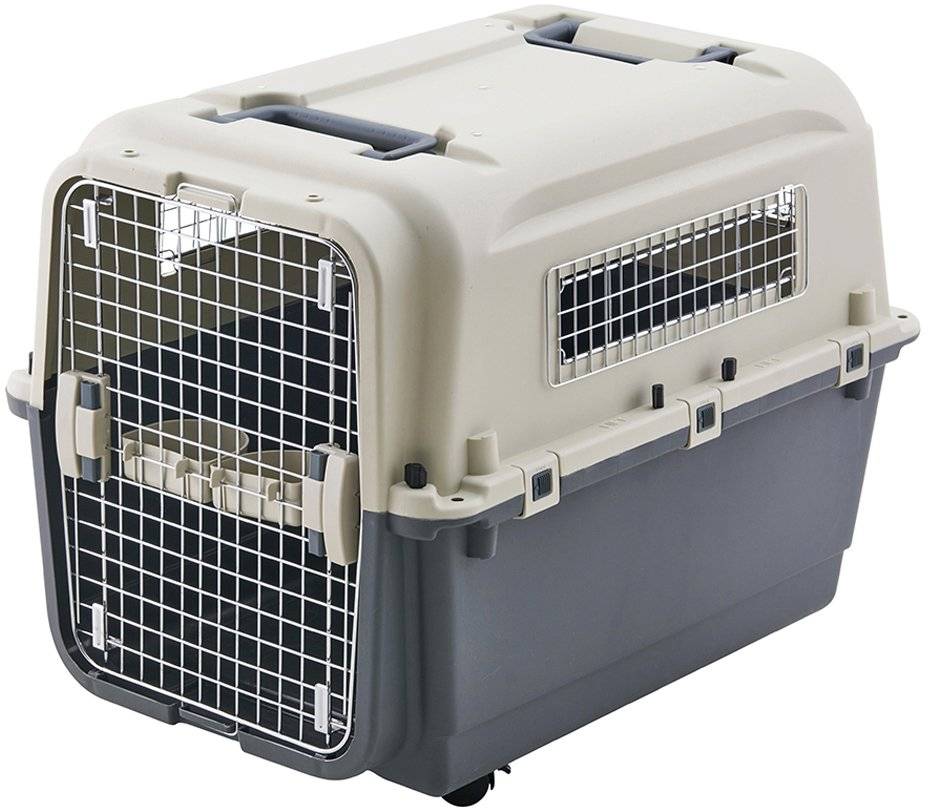 GLEE ΚΛΟΥΒΙ ΜΕΤΑΦΟΡΑΣ GLEE &quot;ICARUS&quot; ΜΕ ΡΟΔΕΣ ΓΚΡΙ 99.5X67X81.5CM