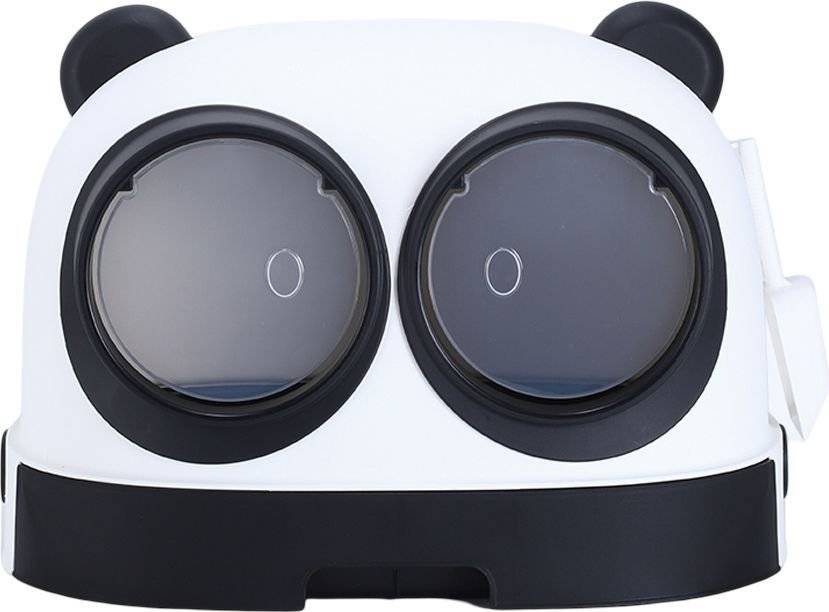 ΛΕΚΑΝΗ ΓΑΤΑΣ GLEE "CHLOE" ΛΕΥΚΟ-ΜΑΥΡΟ 54.1X43.7X38.9CM GLEE