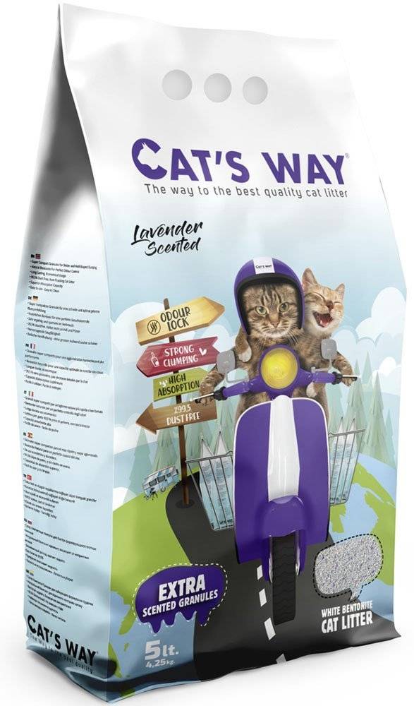 ΑΜΜΟΣ ΓΑΤΑΣ CAT'S WAY ΣΥΓΚΟΛΛΗΤΙΚΗ ΛΕΒΑΝΤΑ 5LT