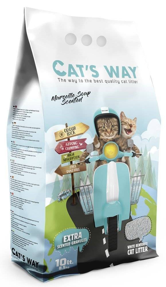 CAT S WAY ΑΜΜΟΣ ΓΑΤΑΣ CAT'S WAY ΣΥΓΚΟΛΛΗΤΙΚΗ ΣΑΠΟΥΝΙ ΜΑΣΣΑΛΙΑΣ 10LT