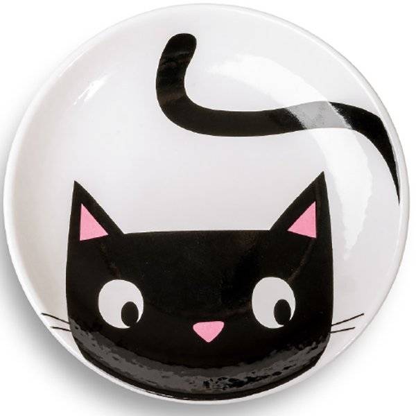 ΜΠΟΛ ΓΑΤΑΣ GLEE WIGGLE ΚΕΡΑΜΙΚΟ ΛΕΥΚΟ-ΜΑΥΡΟ 12.5X2.5CM