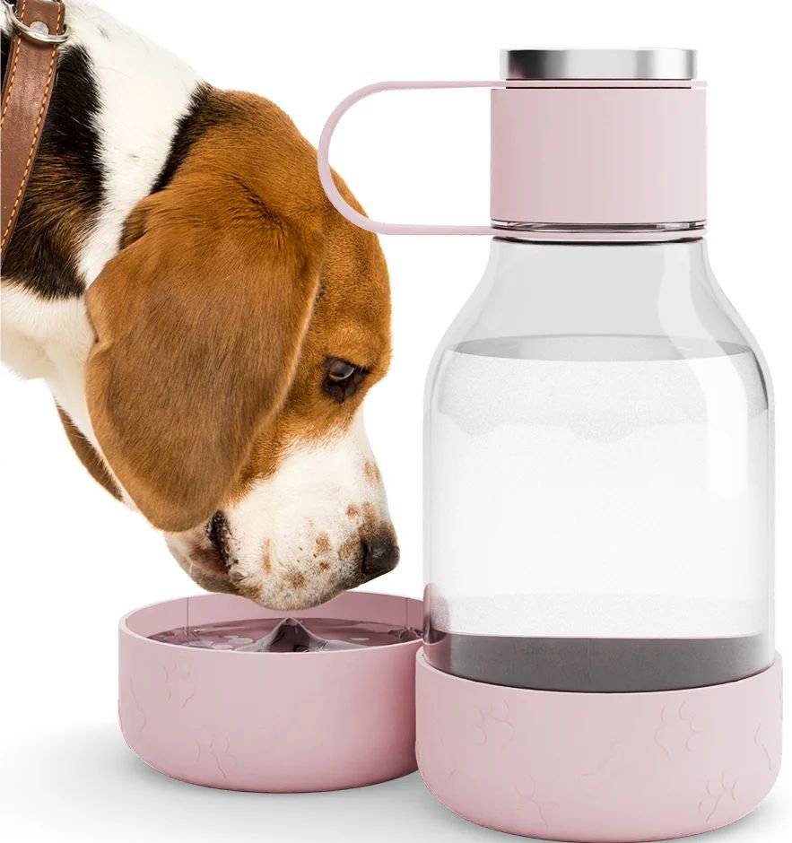 ΜΠΟΥΚΑΛΙ ΣΚΥΛΟΥ ASOBU TRITAN ΡΟΖ 473ML-1.5LT ASOBU