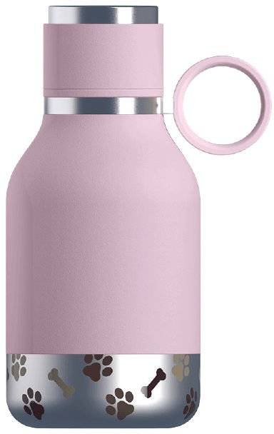 ΜΠΟΥΚΑΛΙ ΣΚΥΛΟΥ ASOBU DOG BOWL ΑΝΟΞΕΙΔΩΤΟ ΑΤΣΑΛΙ ΡΟΖ 360ML-1LT ASOBU