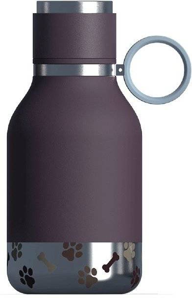 ΜΠΟΥΚΑΛΙ ΣΚΥΛΟΥ ASOBU DOG BOWL ΑΝΟΞΕΙΔΩΤΟ ΑΤΣΑΛΙ ΒΟΥΡΓΟΥΝΔΙ 360ML-1LT