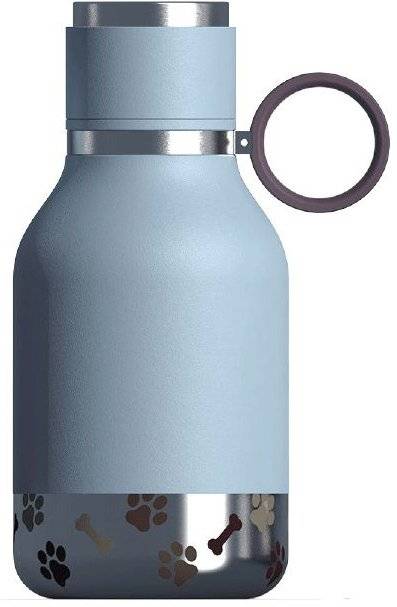 ASOBU ΜΠΟΥΚΑΛΙ ΣΚΥΛΟΥ ASOBU DOG BOWL ΑΝΟΞΕΙΔΩΤΟ ΑΤΣΑΛΙ ΓΑΛΑΖΙΟ 360ML-1LT