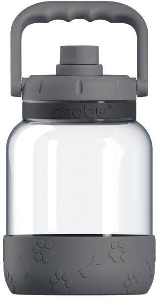 ΜΠΟΥΚΑΛΙ ΣΚΥΛΟΥ ASOBU THE BARKLEY TRITAN ΓΚΡΙ 473ML- 1LT