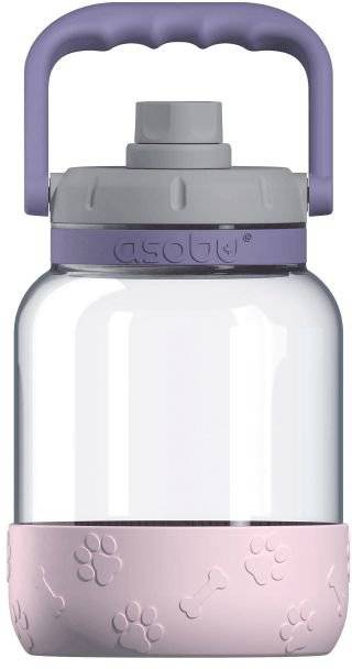 ΜΠΟΥΚΑΛΙ ΣΚΥΛΟΥ ASOBU THE BARKLEY TRITAN ΡΟΖ 473ML- 1LT ASOBU