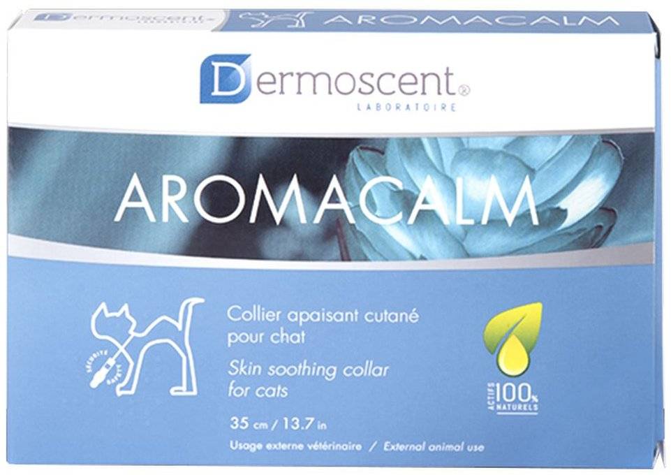 ΠΕΡΙΛΑΙΜΙΟ ΓΑΤΑΣ DERMOSCENT AROMACALM 35CM DERMOSCENT