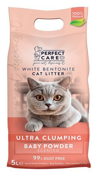 PERFECT CARE ΑΜΜΟΣ ΣΥΓΚΟΛΛΗΤΙΚΗ PERFECT CARE BABY POWDER 5LT