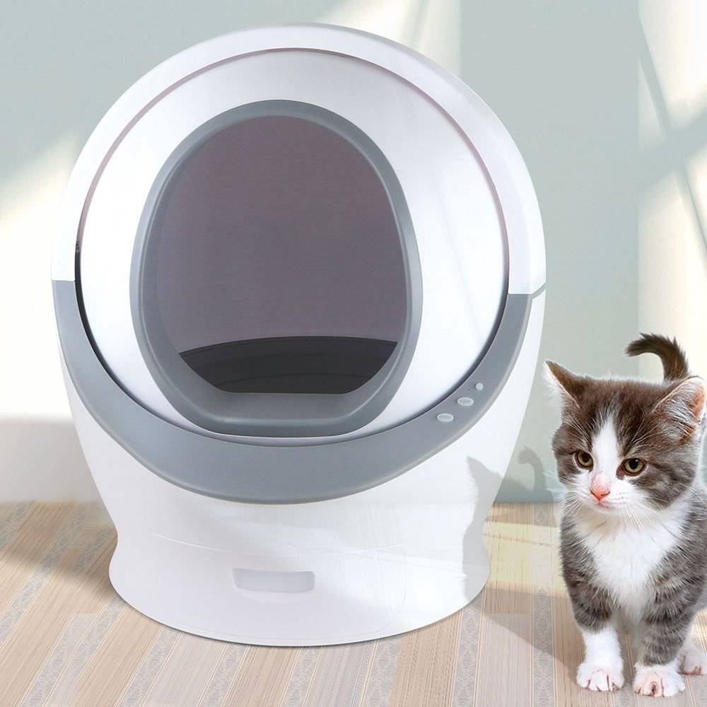 ΤΟΥΑΛΕΤΑ ΓΑΤΑΣ GLEE ΗΛΕΚΤΡΟΝΙΚΗ ΑΥΤΟΚΑΘΑΡΙΖΟΜΕΝΗ ΑΣΠΡΗ 63.7X63.2X72CM