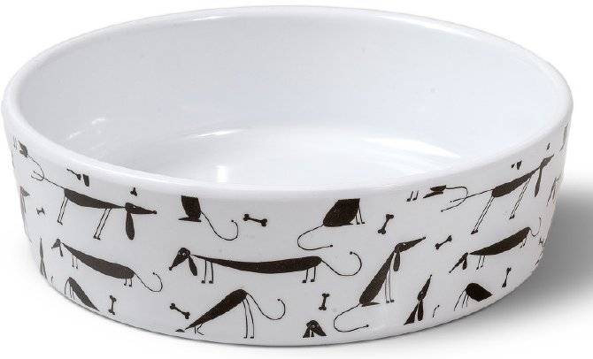 ΜΠΟΛ ΣΚΥΛΟΥ GLEE TAILS ΜΕΛΑΜΙΝΗ ΛΕΥΚΟ-ΜΑΥΡΟ S 500ML