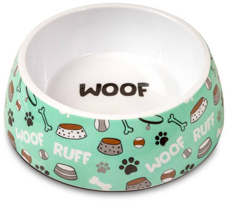 ΜΠΟΛ ΣΚΥΛΟΥ GLEE WOOF RUFF ΜΕΛΑΜΙΝΗ ΤΥΡΚΟΥΑΖ L 900ML GLEE