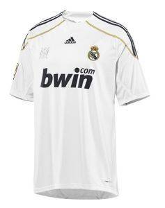  ADIDAS PERFORMANCE REAL MADRID HOME JERSEY  (M)