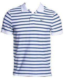  NIKE CLUB PIQUE POLO STRIPED / (S)