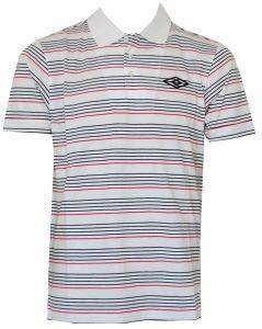  UMBRO MULTI STRIPE POLO  (M)