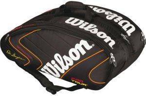  WILSON PRO TOUR SUPER 6-PACK SAMPRAS //