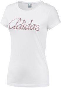  ADIDAS PERFORMANCE GLITTER TEE  (M)