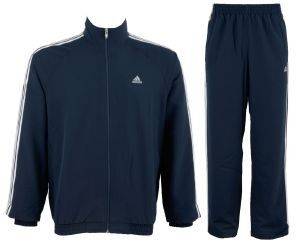  ADIDAS PERFORMANCE ESSENTIAL 3 STRIPE WOVEN TRACK SUIT  / (L)