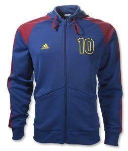  ADIDAS PERFORMANCE MESSI HOODIE / (L)