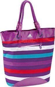  ADIDAS PERFORMANCE STRIPED BEACH SHOPPER PORTRAIT 