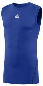  ADIDAS PERFORMANCE TECHFIT CUT & SEWN SLEEVELESS TOP  (L)