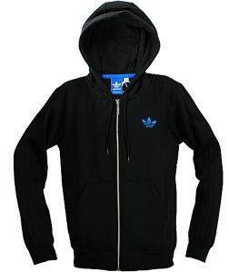  ADIDAS PERFORMANCE SPO HOODED FLOC SWEAT  (M)