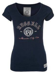 T-SHIRT RUSSELL APPLIQUE SS   (S)