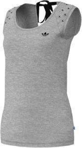  T-SHIRT ADIDAS PERFORMANCE STUDDED TIE-BACK TANK  (36)