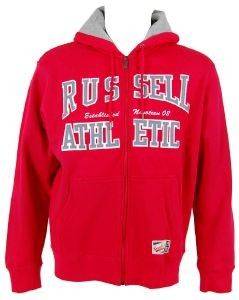 RUSSELL ZIP HOODED ARCH LOGO DOUBLE APPLIQUE /  (XL)
