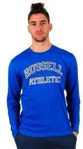  RUSSELL CREWNECK LS ARCH LOGO   (M)