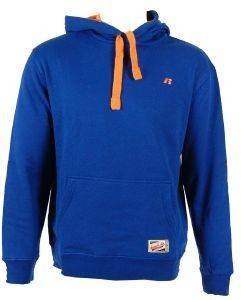  RUSSELL HOODED PULL OVER LOGO  (L)
