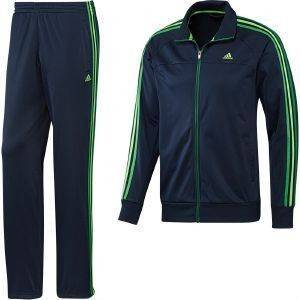  ADIDAS PERFORMANCE ESS 3 STRIPES TRACK SUIT   (L-XL)