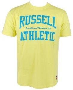 RUSSELL CREW NECK ARCH LOGO S/S TEE  (L)