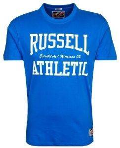  RUSSELL CREW NECK ARCH LOGO S/S TEE   (S)