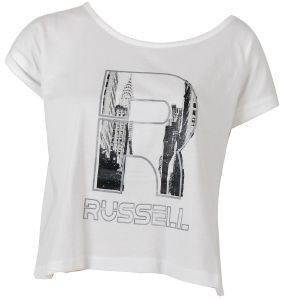  RUSSELL WIDE NECK & BODY TEE  (M)