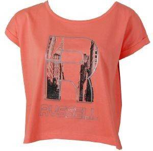  RUSSELL WIDE NECK & BODY TEE  (S)