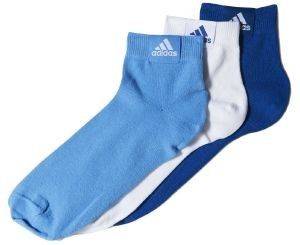  ADIDAS PERFORMANCE PLAIN THIN ANKLE 3P // (35-38)